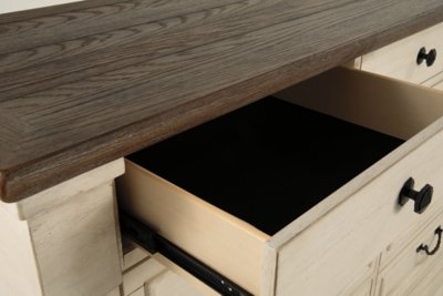 Bolanburg King Panel Bed, Dresser, Mirror, and Nightstand - Image 12