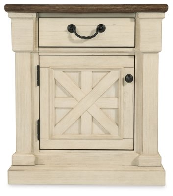 Bolanburg California King Panel Bed, Dresser, Mirror, Chest and 2 Nightstands - Image 5