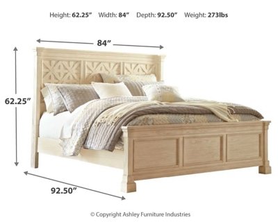 Bolanburg California King Panel Bed, Dresser, Mirror, Chest and 2 Nightstands - Image 10