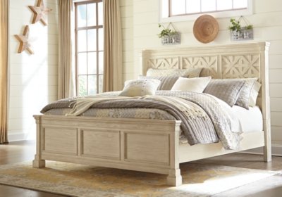 Bolanburg California King Panel Bed, Dresser, Mirror, Chest and 2 Nightstands - Image 14