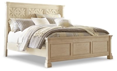 Bolanburg California King Panel Bed, Dresser, Mirror, Chest and 2 Nightstands - Image 7