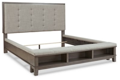 Hallanden King Panel Bed with Storage - Image 4