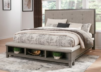 Hallanden King Panel Bed with Storage - Image 3