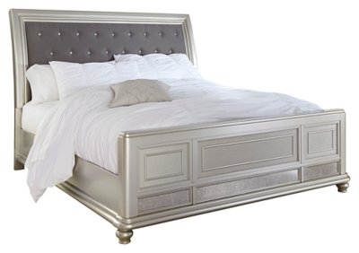 Coralayne King Sleigh Bed, Dresser and Mirror - Image 3