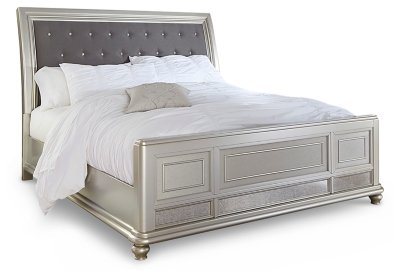 Coralayne Queen Panel Bed, Dresser, Mirror and Nightstand - Image 3