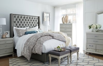 Coralayne King Upholstered Bed - Image 16