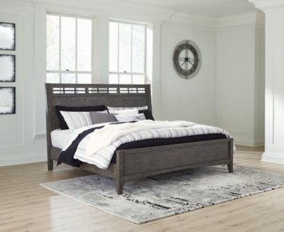 Montillan California King Panel Bed, Dresser and Mirror - Image 9