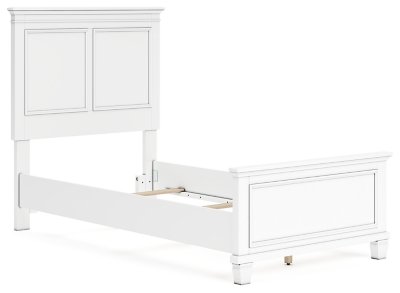 Fortman Twin Panel Bed, Dresser and Mirror - Image 11