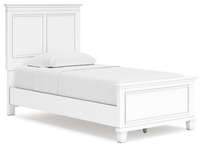Fortman Twin Panel Bed, Dresser and Mirror - Image 8