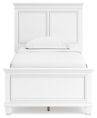 Fortman Twin Panel Bed, Dresser and Mirror - Image 7