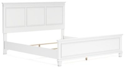 Fortman California King Panel Bed, Dresser and Mirror - Image 11