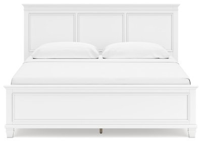 Fortman King Panel Bed, Dresser, Mirror and Nightstand - Image 9