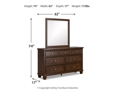 Danabrin Full Panel Bed, Dresser and Mirror - Image 11