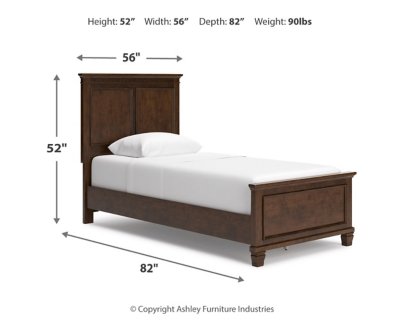 Danabrin Twin Panel Bed, Dresser and Mirror - Image 13
