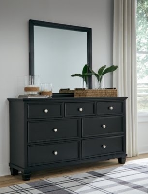 Lanolee King Panel Bed, Dresser and Mirror - Image 12
