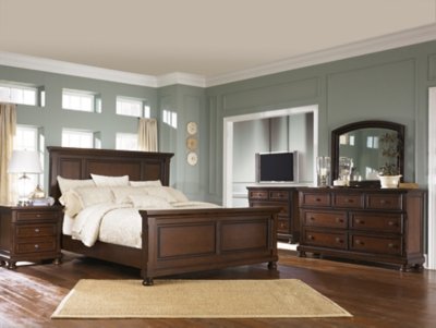 Porter King Panel Bed, Dresser and Mirror - Image 3