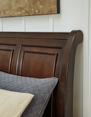 Porter Queen Sleigh Bed, Dresser, Mirror, Chest and Nightstand - Image 21