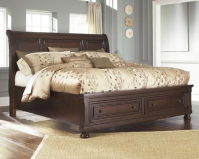 Porter California King Sleigh Bed, Dresser, Mirror and Nightstand - Image 16