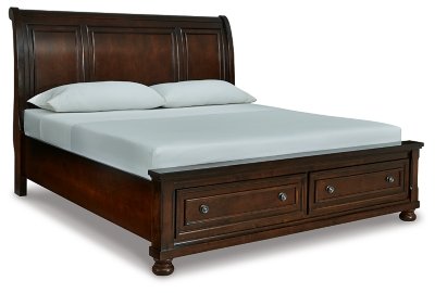 Porter California King Sleigh Bed, Dresser, Mirror and Nightstand - Image 4