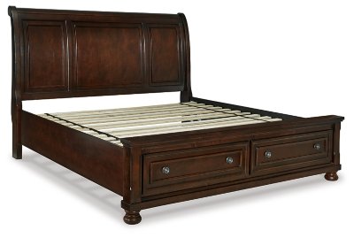 Porter King Sleigh Bed, Dresser, Mirror, Chest and Nightstand - Image 4