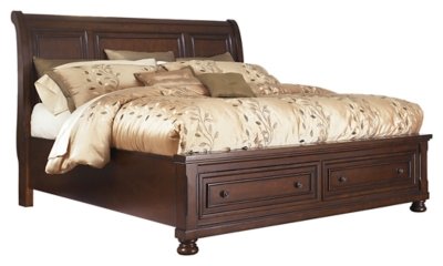 Porter Queen Sleigh Storage Bed, Dresser, Mirror, Chest, and 2 Nightstands - Image 3