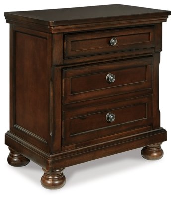 Porter Queen Sleigh Bed, Dresser, Mirror, Chest and Nightstand - Image 10