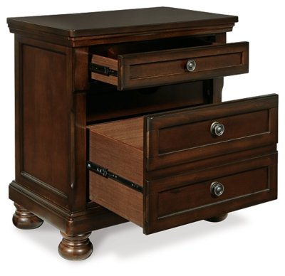 Porter Queen Sleigh Bed, Dresser, Mirror, Chest and Nightstand - Image 11