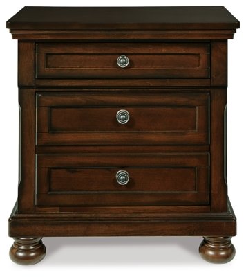 Porter California King Panel Bed, Dresser, Mirror, Chest and 2 Nightstands - Image 12