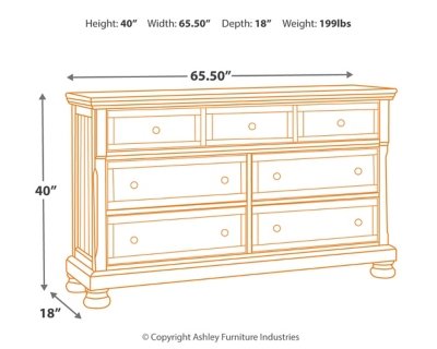 Flynnter King Bed, Dresser, Chest and 2 Nightstands - Image 13