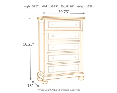 Flynnter Chest of Drawers - Image 9