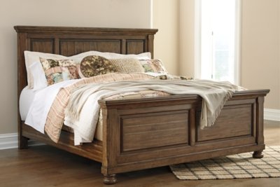 Flynnter King Panel Bed, Dresser, Mirror, and Nightstand - Image 10