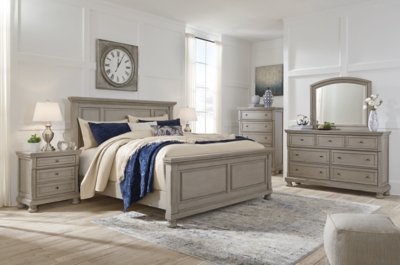 Lettner California King Panel Bed, Dresser, Chest and 2 Nightstands - Image 9