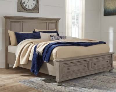 Lettner Queen Panel Storage Bed, Dresser, Mirror and Nightstand - Image 10