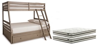 Lettner Twin over Full Bunk Bed with Twin and Full Mattresses - Image 4