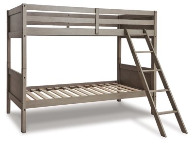 Lettner Twin over Twin Bunk Bed, 2 Mattresses and 2 Pillows - Image 7