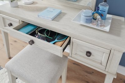 Robbinsdale Vanity with Stool - Image 3