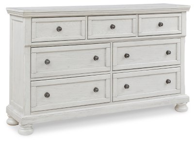 Robbinsdale Queen Panel Bed, Dresser, Chest and 2 Nightstands - Image 3