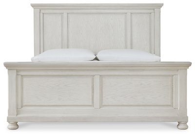 Robbinsdale King Panel Bed, Dresser, Mirror, Chest and 2 Nightstands - Image 7