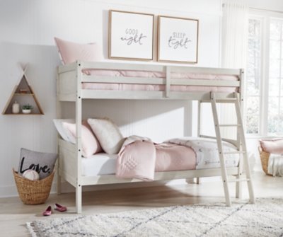 Robbinsdale Twin/Twin Bunk Bed with Ladder - Image 3