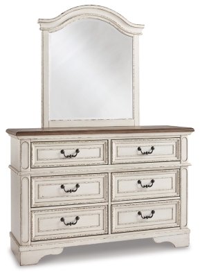Realyn King Panel Storage Bed, Dresser, Mirror and 2 Nightstands - Image 3