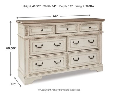 Realyn Queen Upholstery Panel Bed, Dresser, Chest, Nightstand, and Vanity Set - Image 18