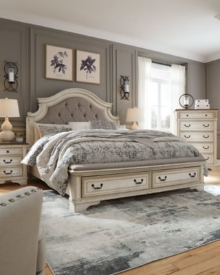 Realyn King Upholstered Storage Bed - Image 8