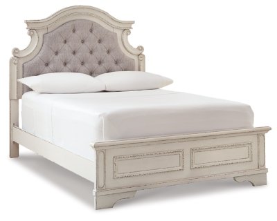 Realyn Full Upholstered Panel Bed with Dresser - Image 5
