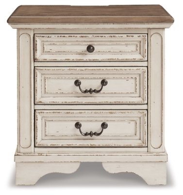 Realyn Queen Upholstery Panel Bed, Dresser, Chest, Nightstand, and Vanity Set - Image 14