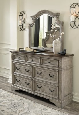 Lodenbay King Upholstered Panel Bed, Dresser, Mirror, Chest and Nightstand - Image 15