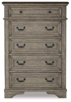 Lodenbay King Upholstered Panel Bed, Dresser, Mirror, Chest and Nightstand - Image 3