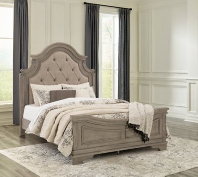 Lodenbay King Upholstered Panel Bed, Dresser, Mirror, Chest and Nightstand - Image 17
