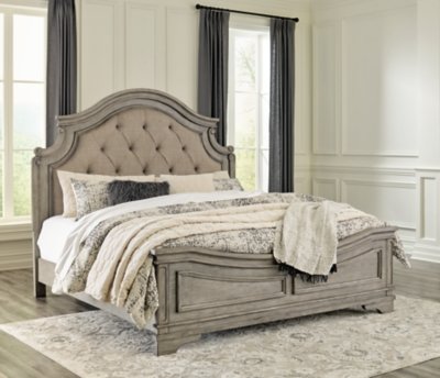 Lodenbay King Upholstered Panel Bed, Dresser, Mirror, Chest and Nightstand - Image 18