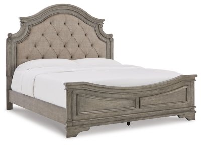 Lodenbay King Upholstered Panel Bed, Dresser, Mirror, and Nightstand - Image 3