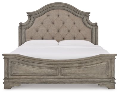 Lodenbay King Upholstered Panel Bed, Dresser, Mirror, Chest and Nightstand - Image 7